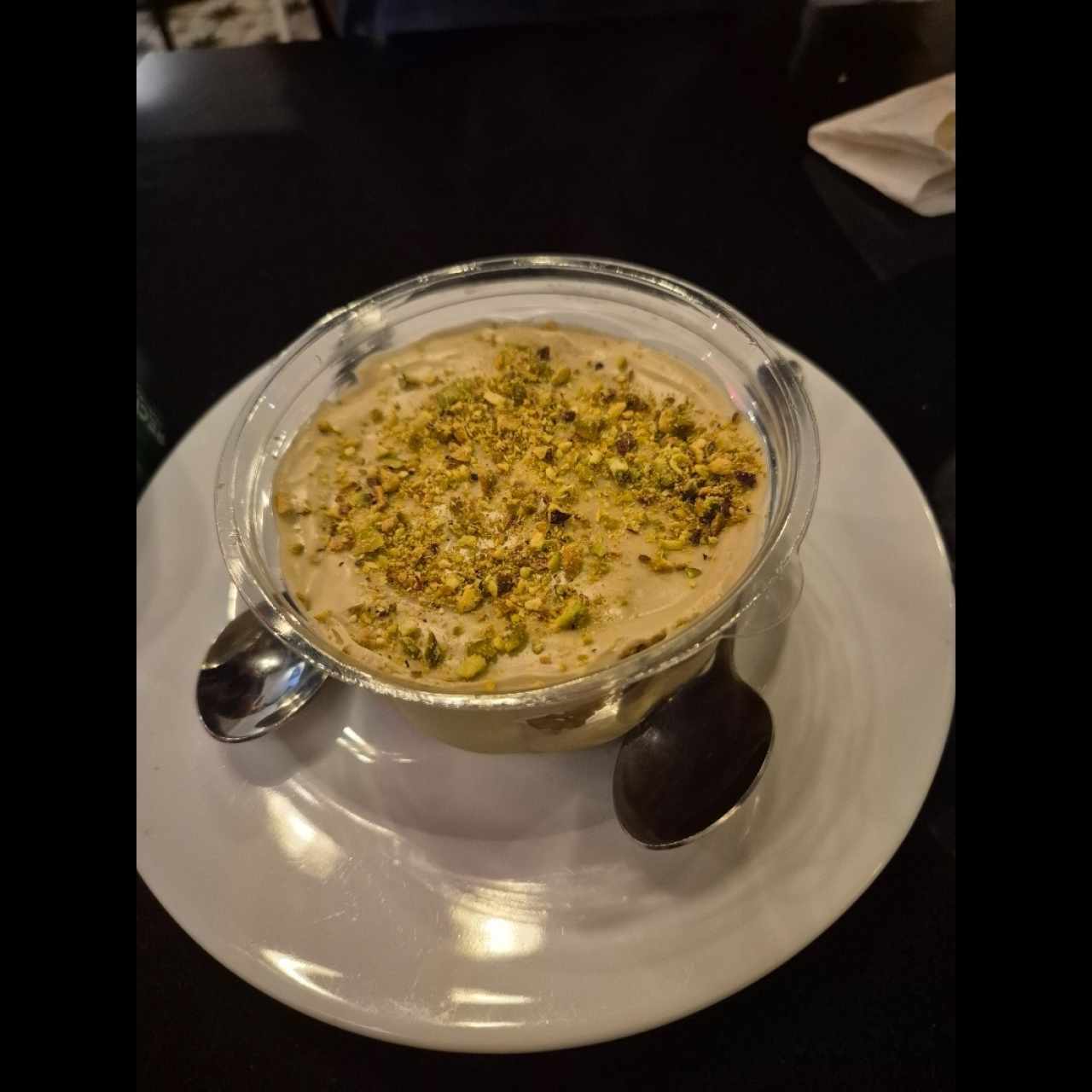 Postre - Tiramisu de pistacho