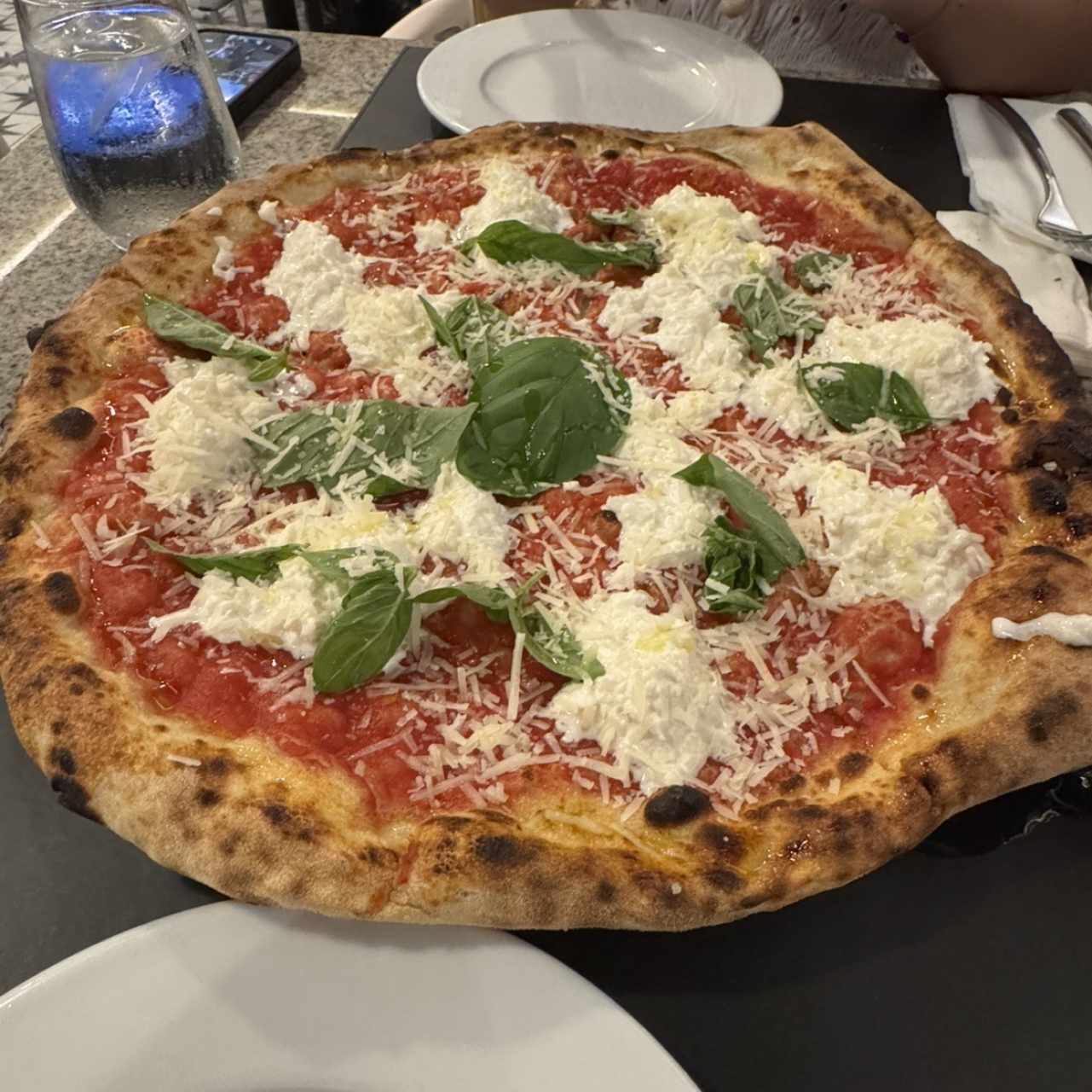 Pizzas Rojas - Margherita con Stracciatella