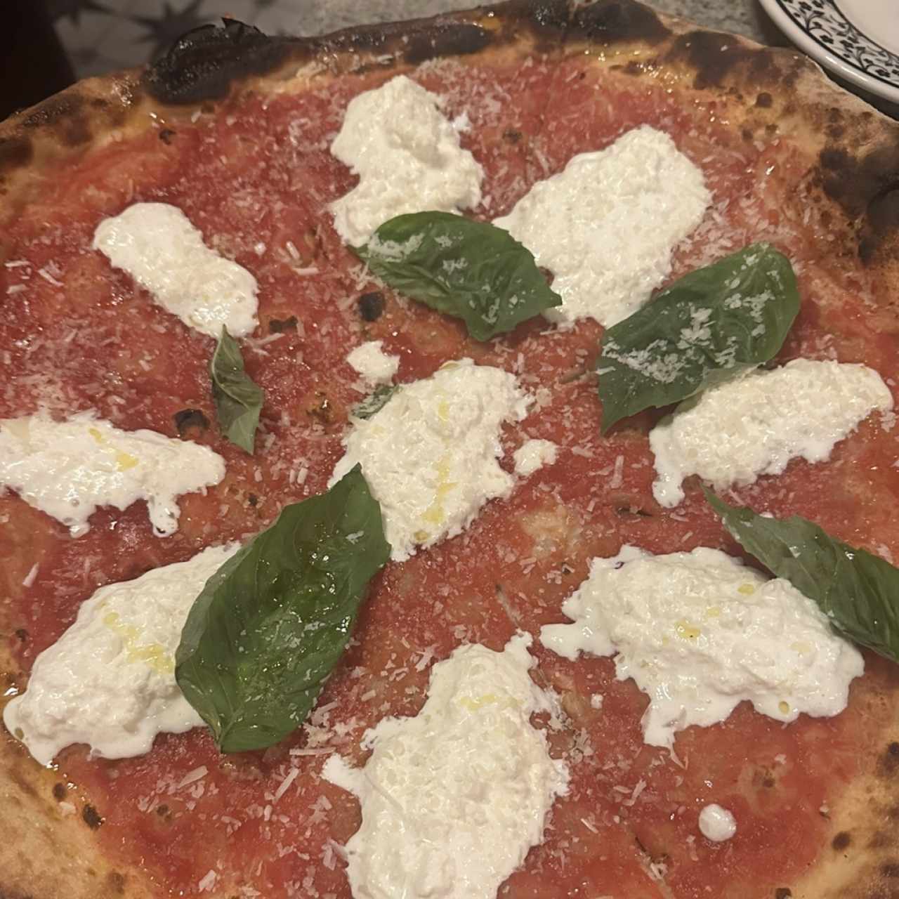 Pizzas Rojas - Margherita con Stracciatella