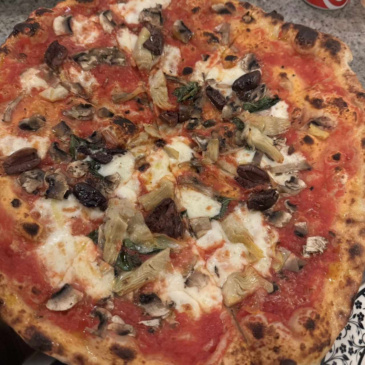 Pizzas Rojas - 4 Stagioni