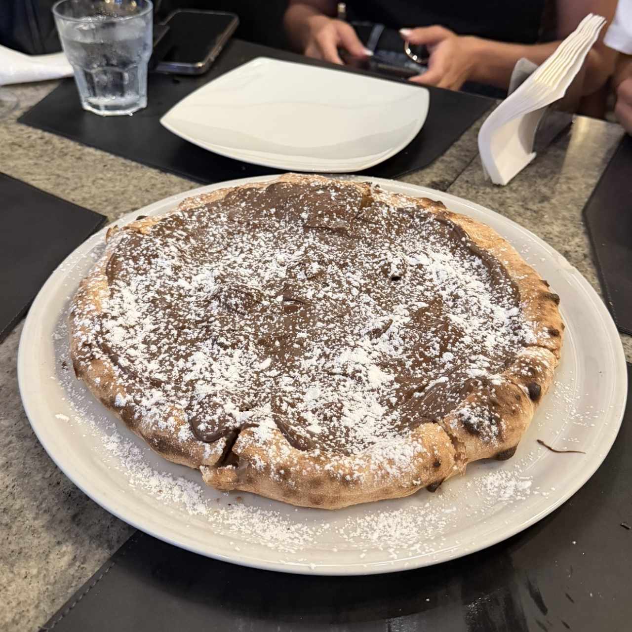 Postre - Pizza de Nutella