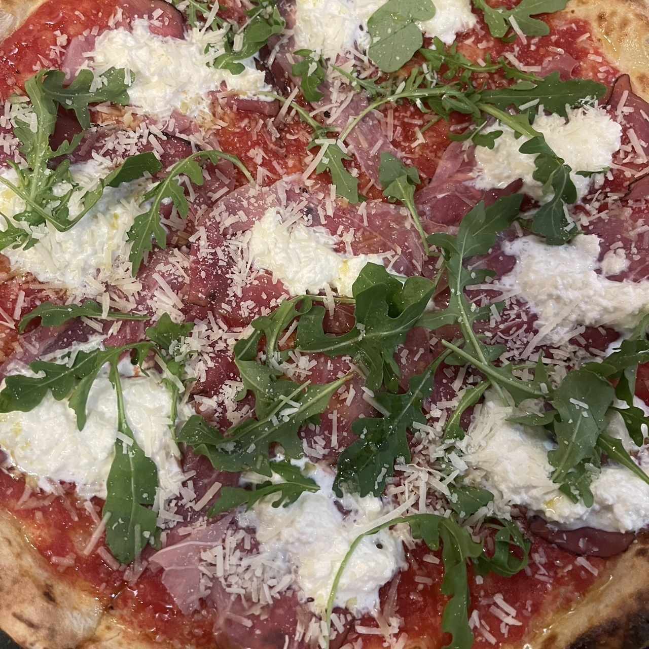 Pizzas Rojas - Prosciutto e Rucula