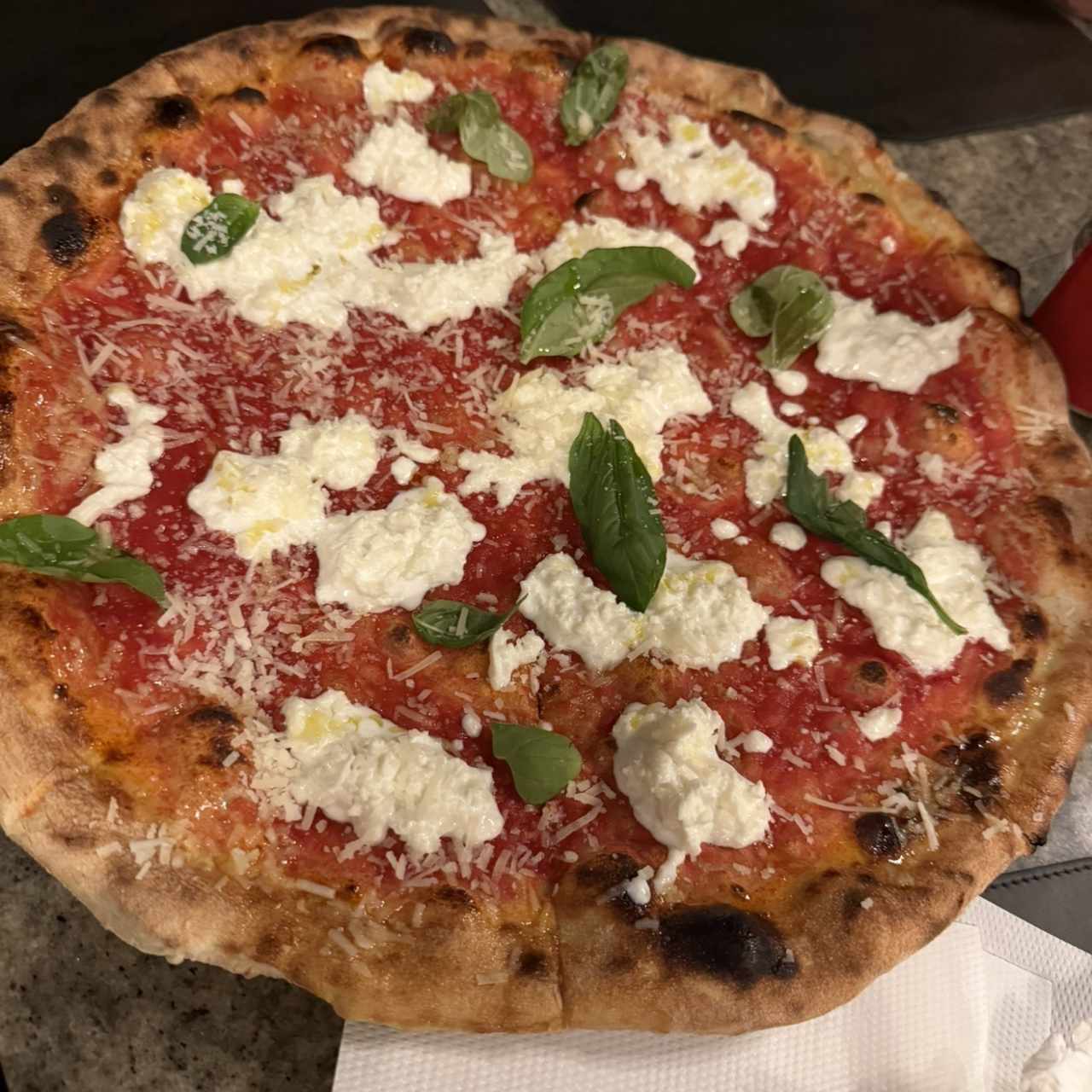 Pizzas Rojas - Margherita con Búfala
