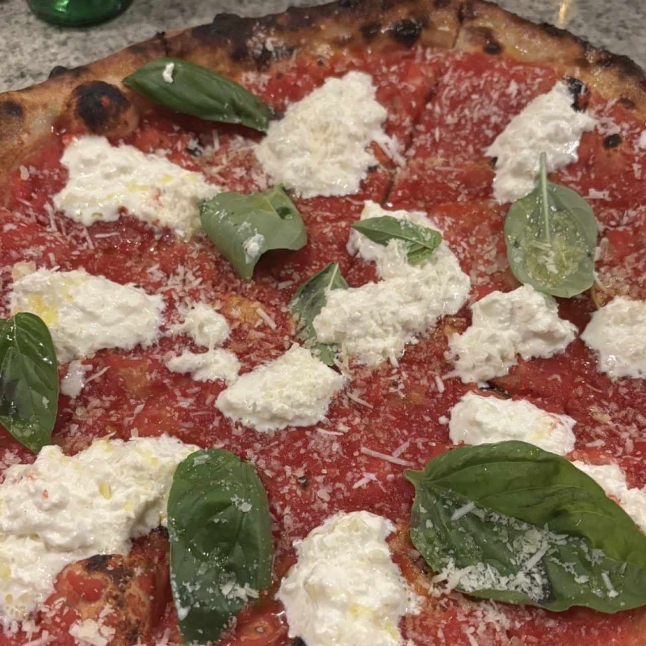 Pizzas Rojas - Margherita con Stracciatella