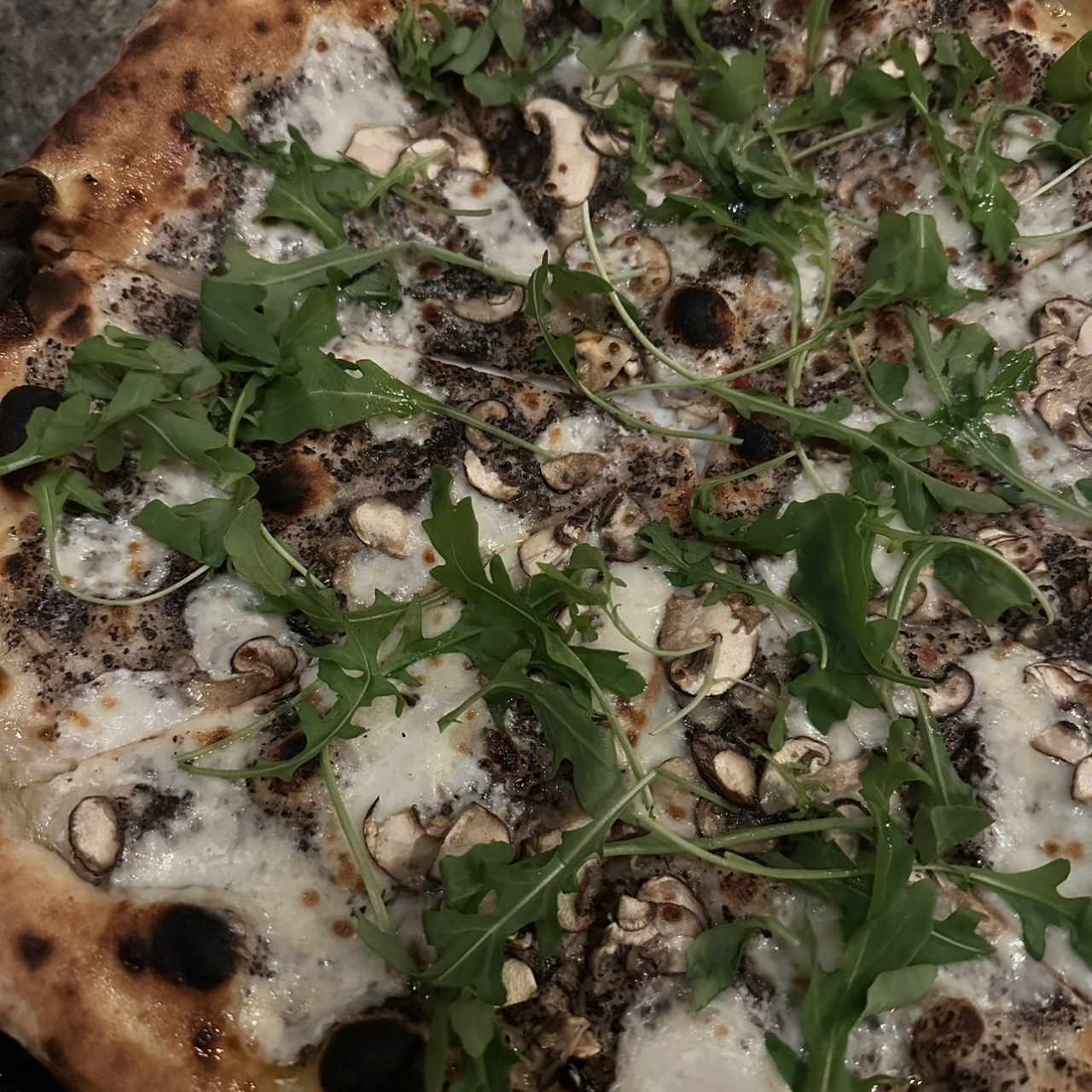 Pizzas Blancas - Tartufata