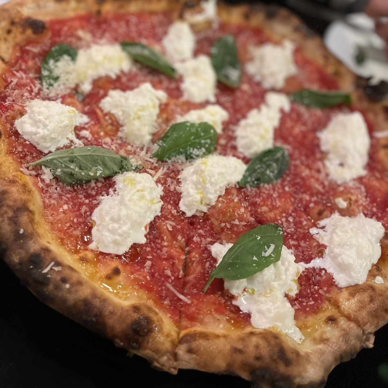 Pizzas Rojas - Margherita con Stracciatella