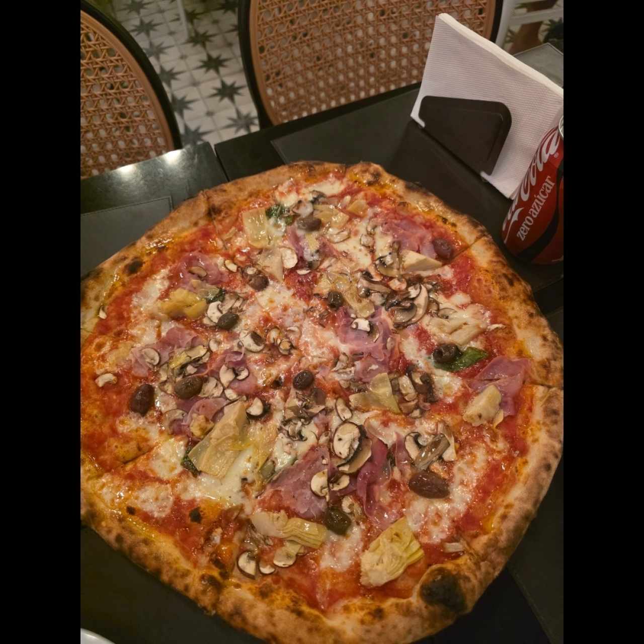 Pizzas Rojas - 4 Stagioni