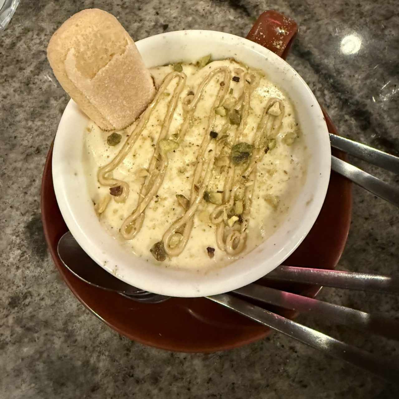 Postre - Tiramisu de Pistachio