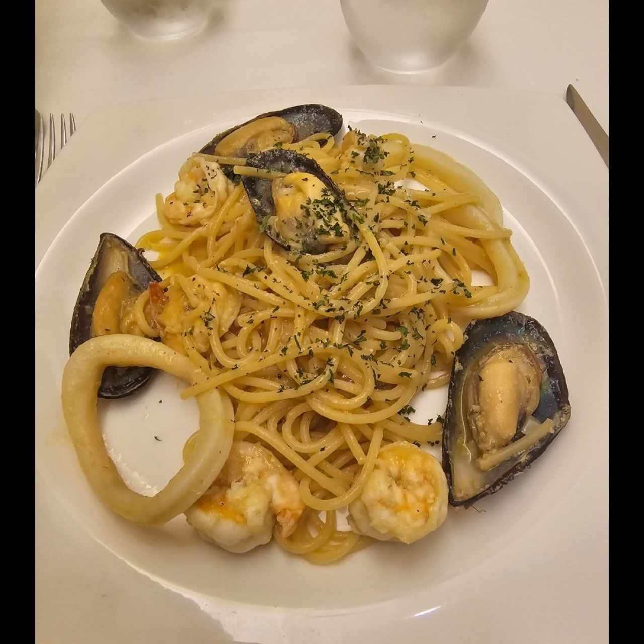 Primi Piatti - Spaghetti alla Marinara