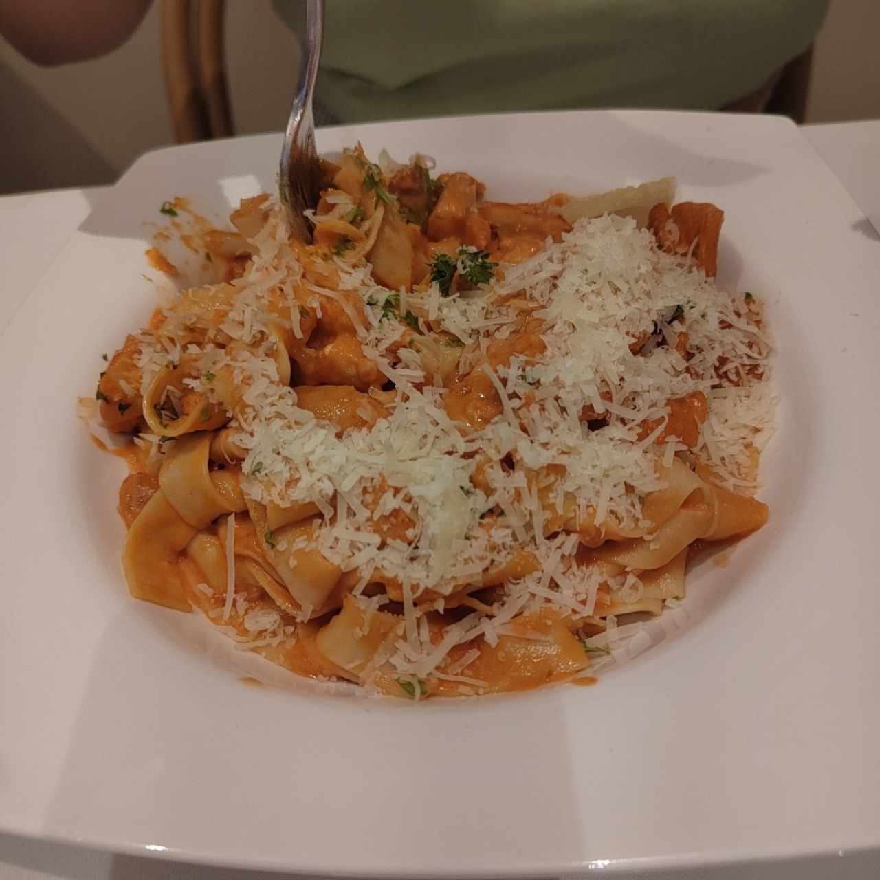 Fettuccine al Salmone Fumicato