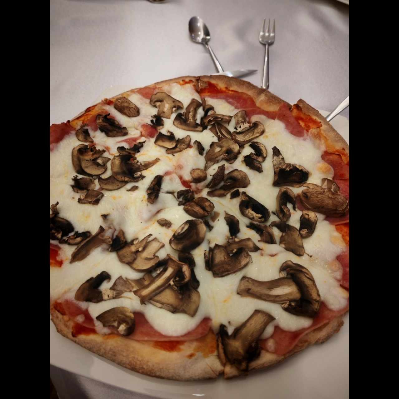 Prosciutto Cotto e Funghi