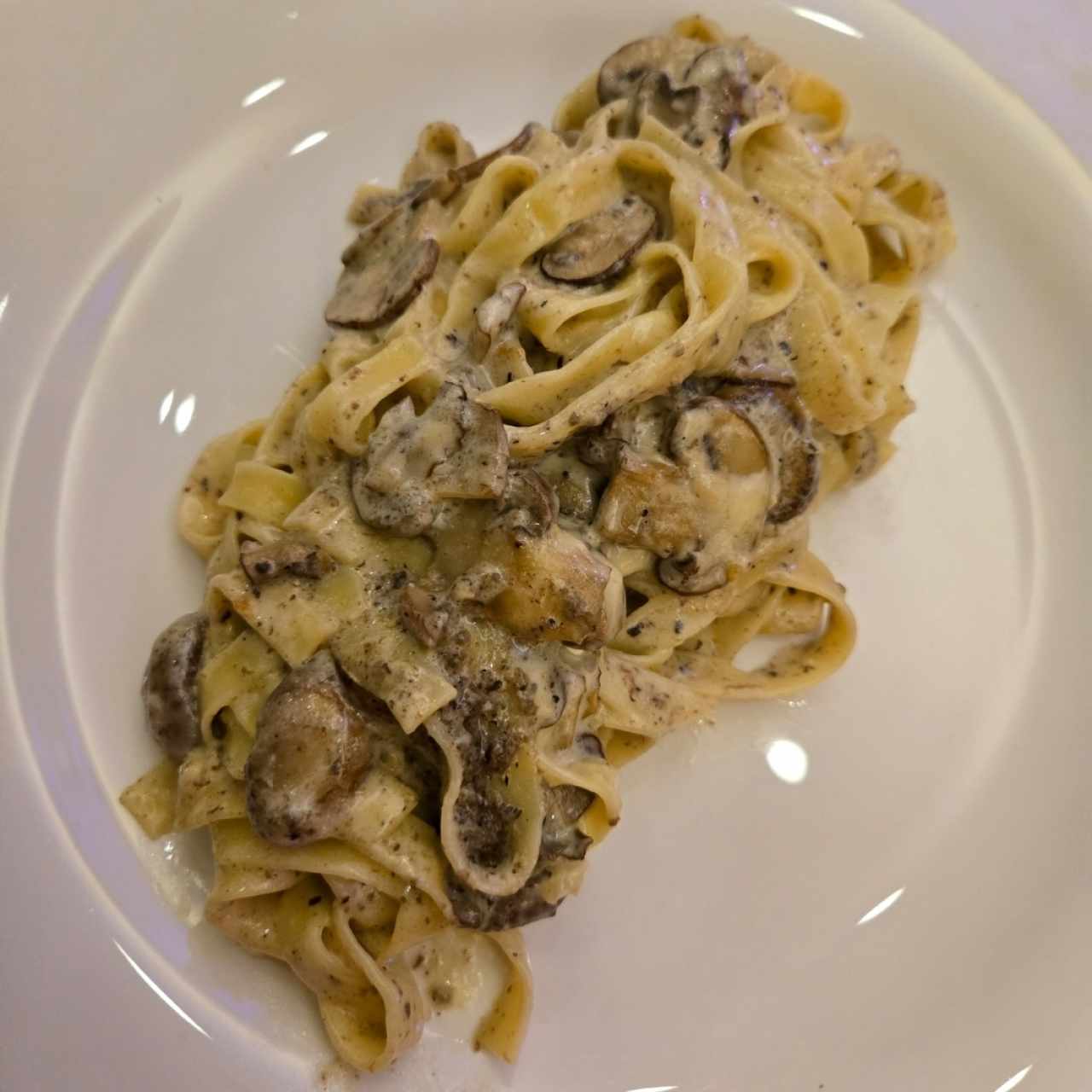 Spaghetti Cacio e Pepe al Tartufo