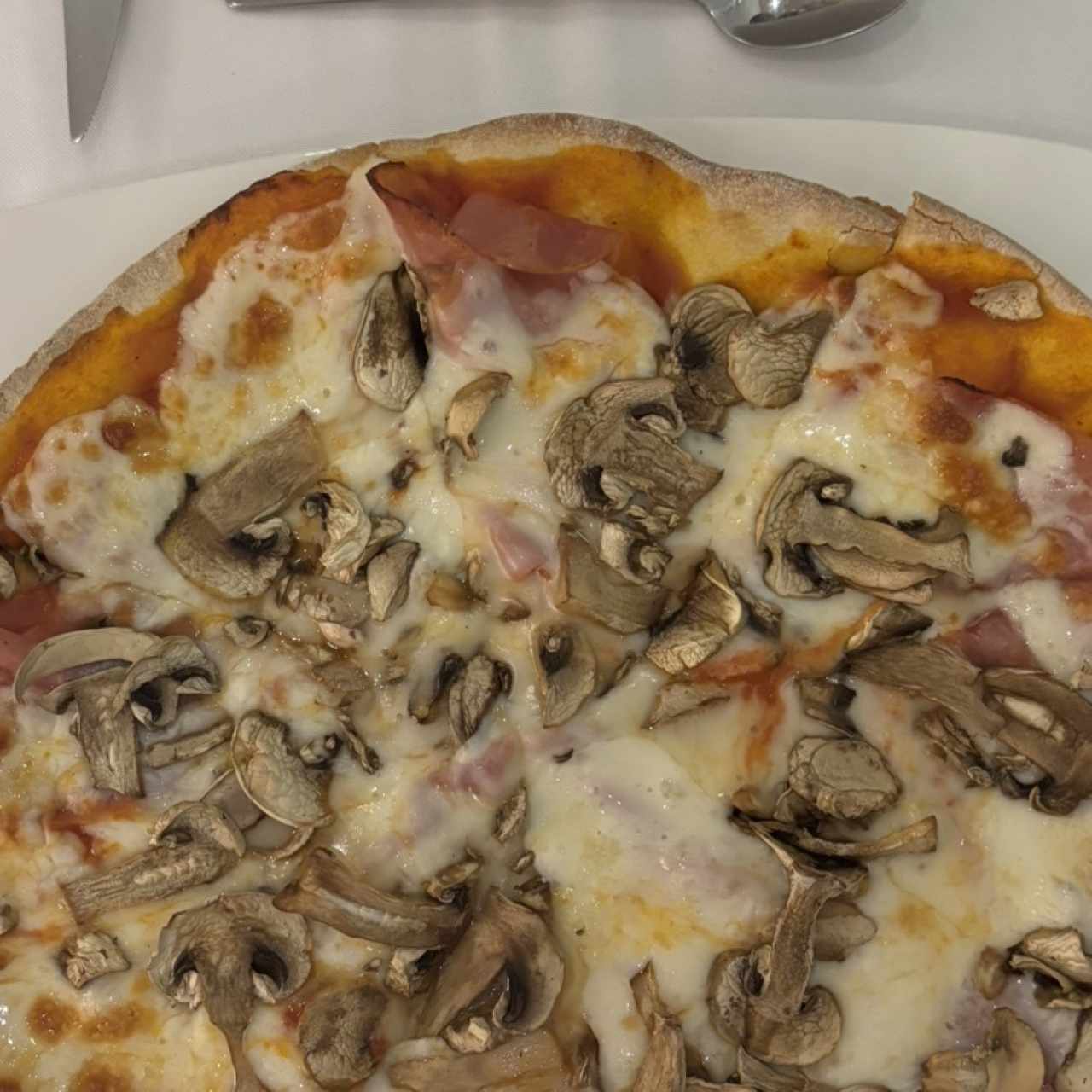 Prosciutto Cotto e Funghi