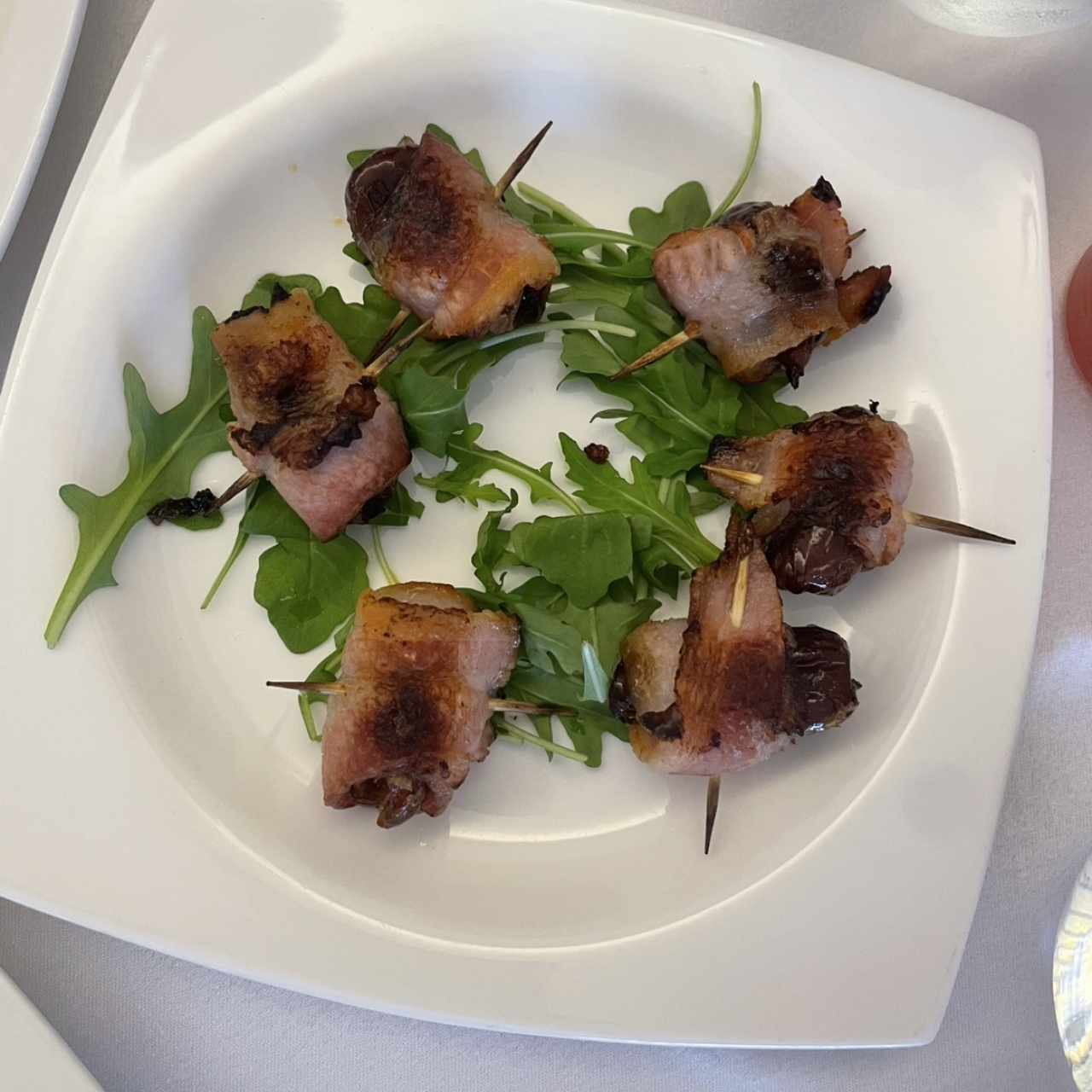 Antipasti - Datteri alla Pancetta