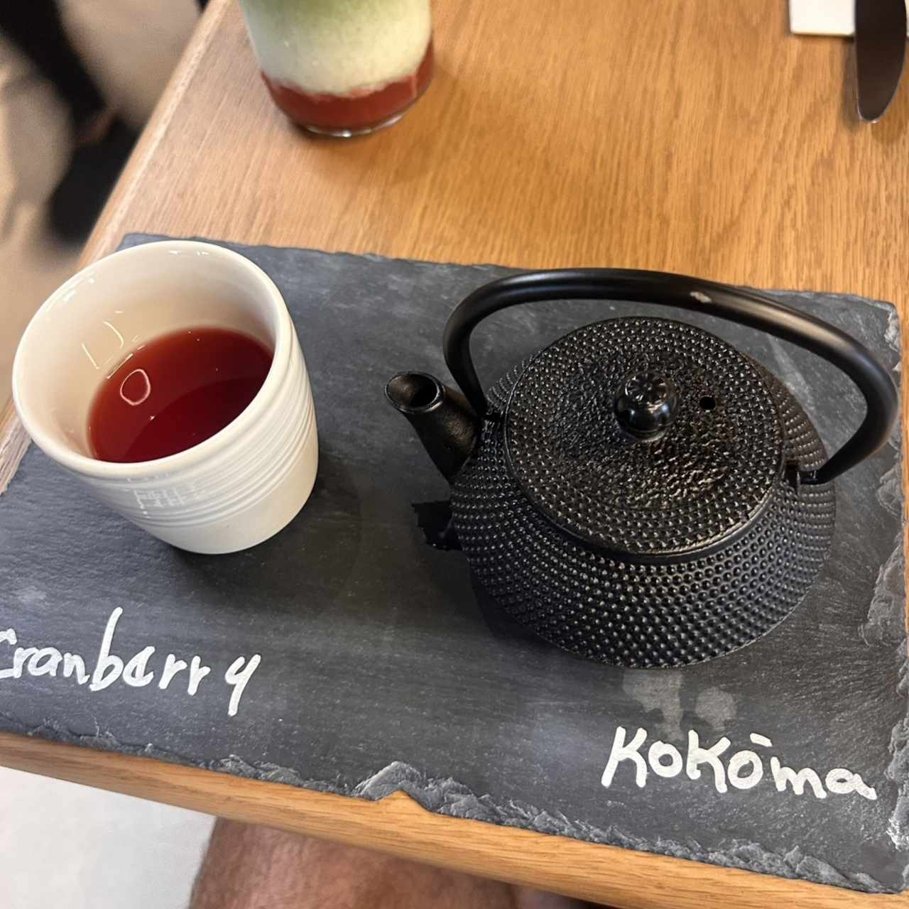 Infusion de cranberry