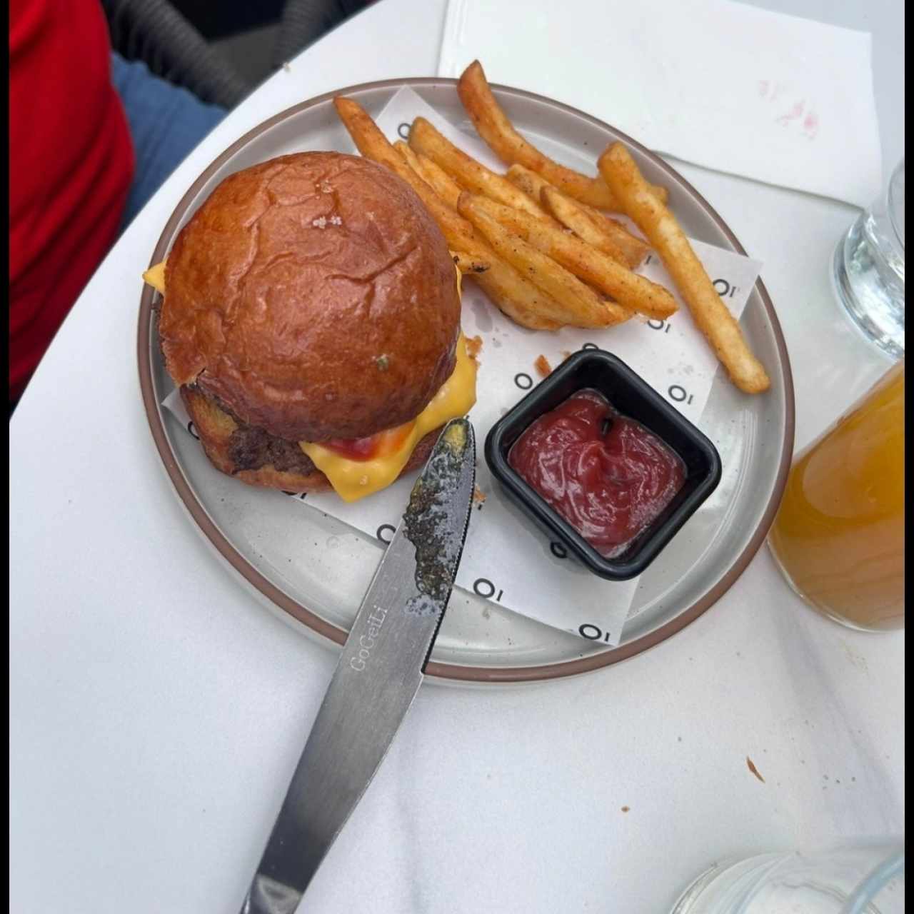 hamburguesa de niño