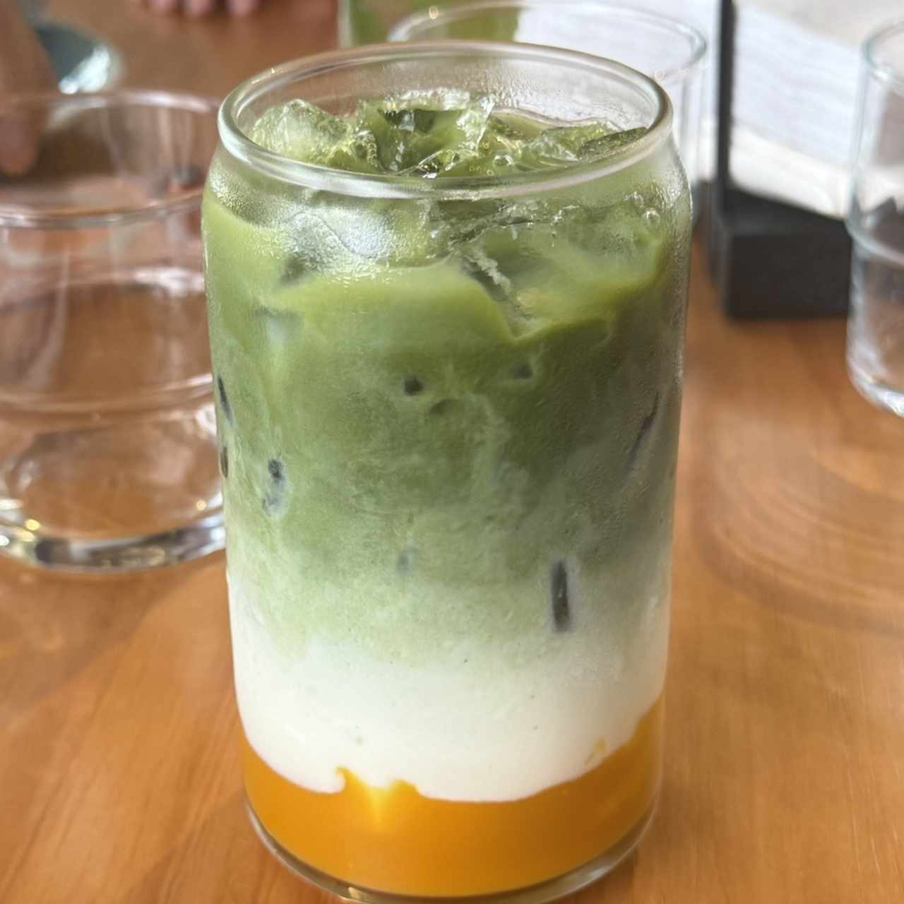 Mango Matcha Latte 