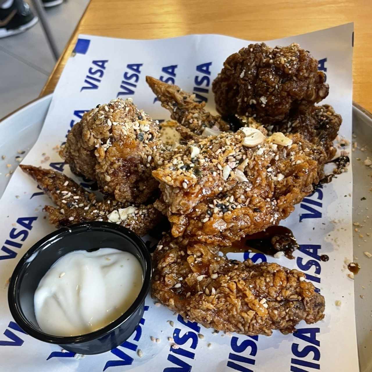 Ka- shew teriyaki Wings 