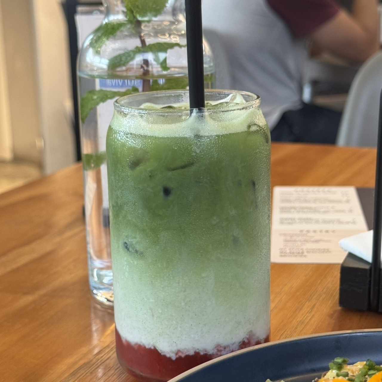 Matcha stramberry 