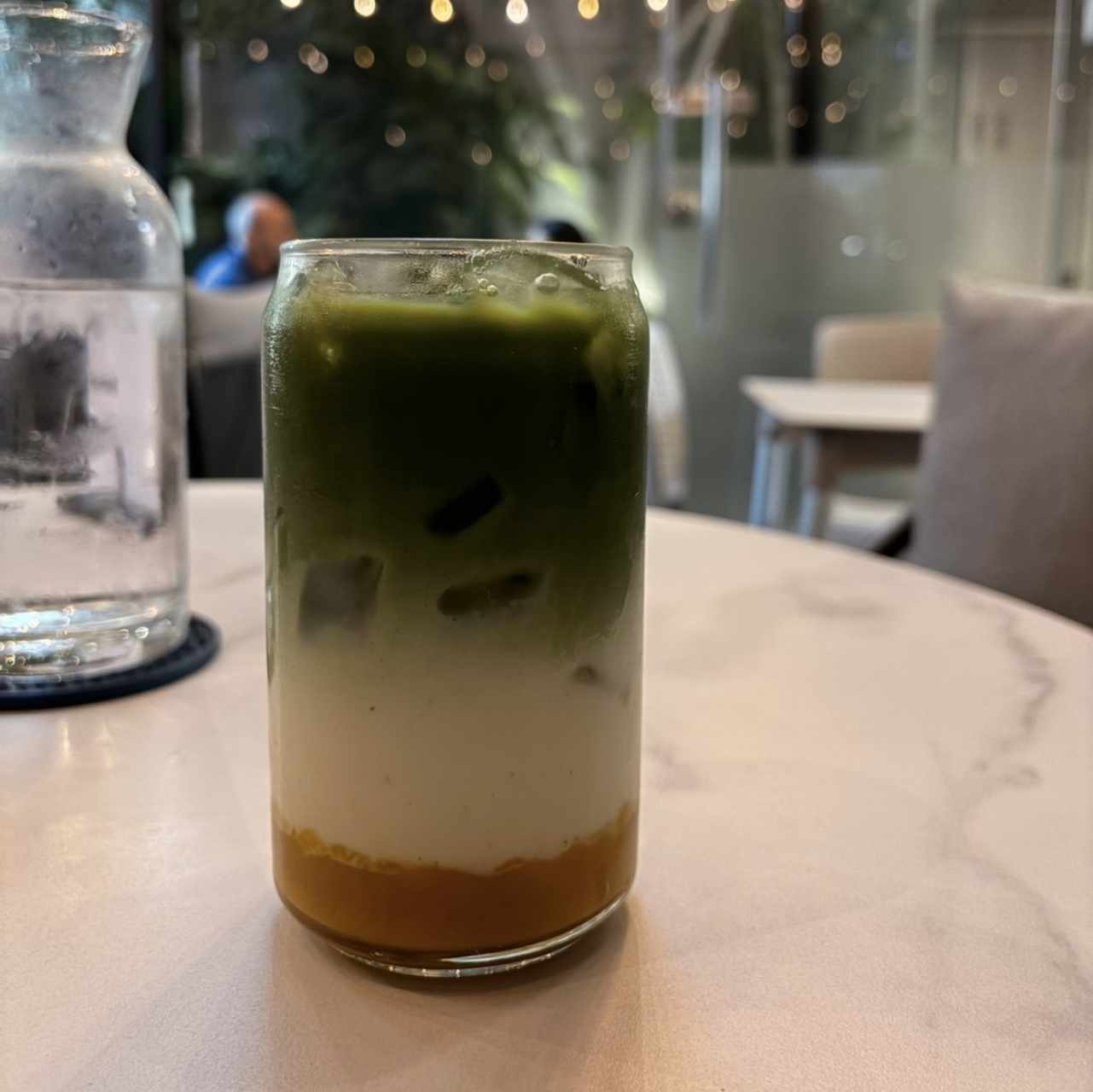 Mango Matcha Latte
