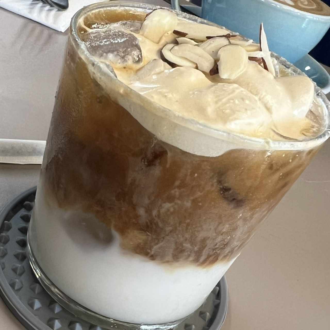 Coconut almond latte