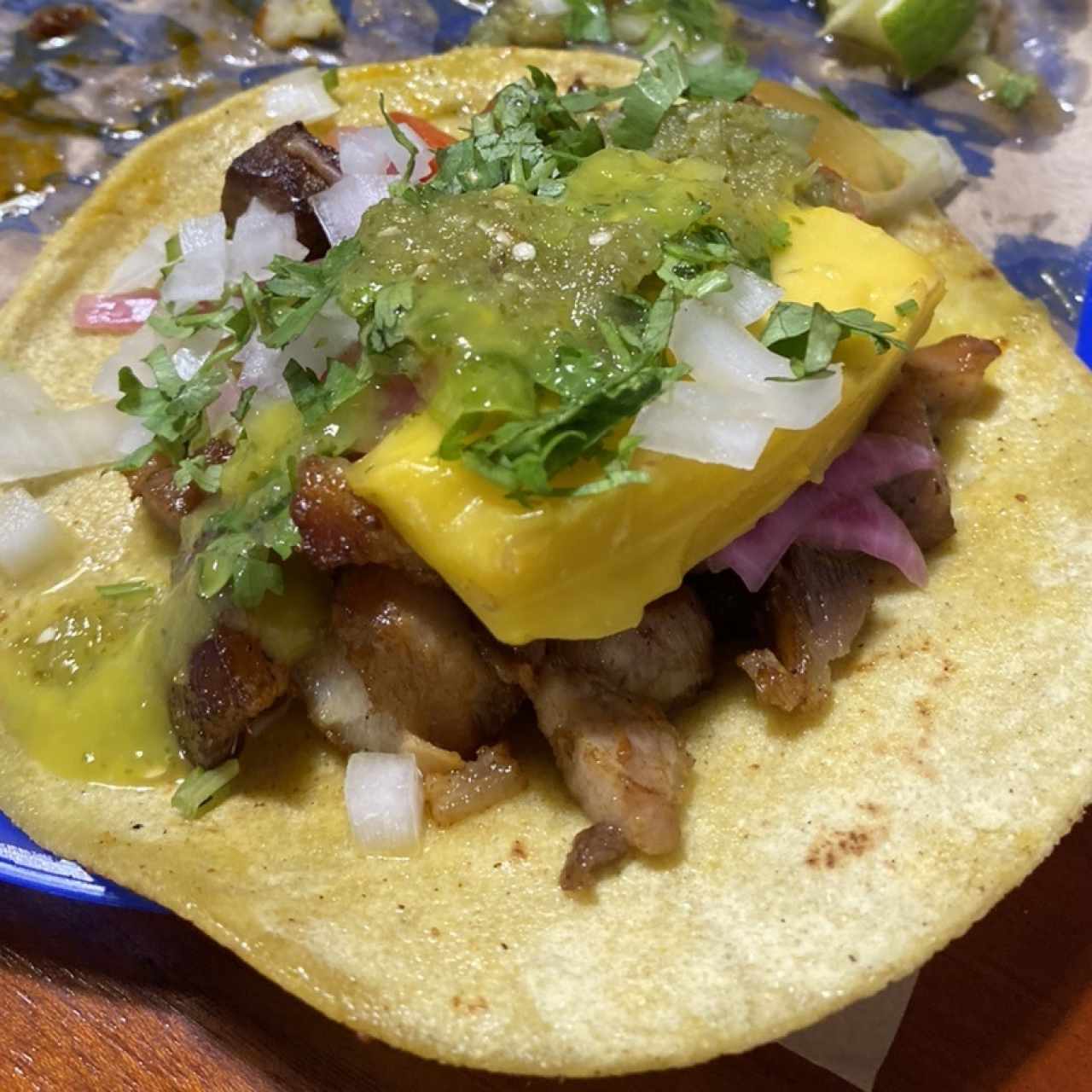 Taco de Chicharrón