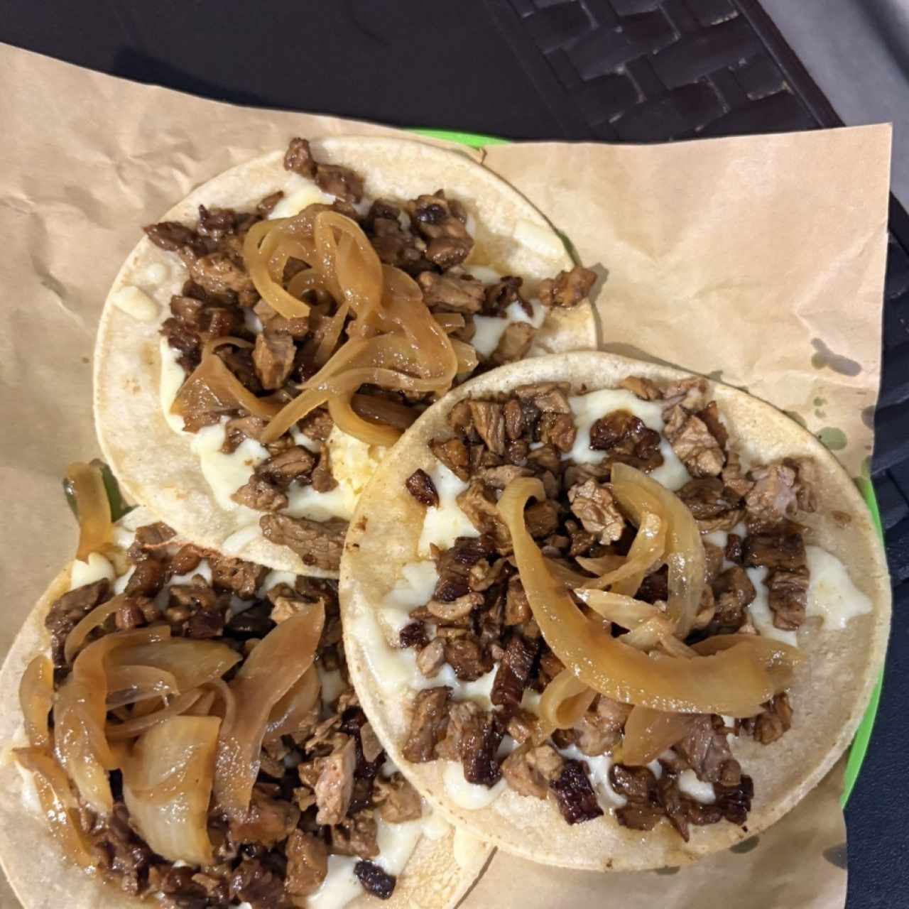 Tacos chuleta de res