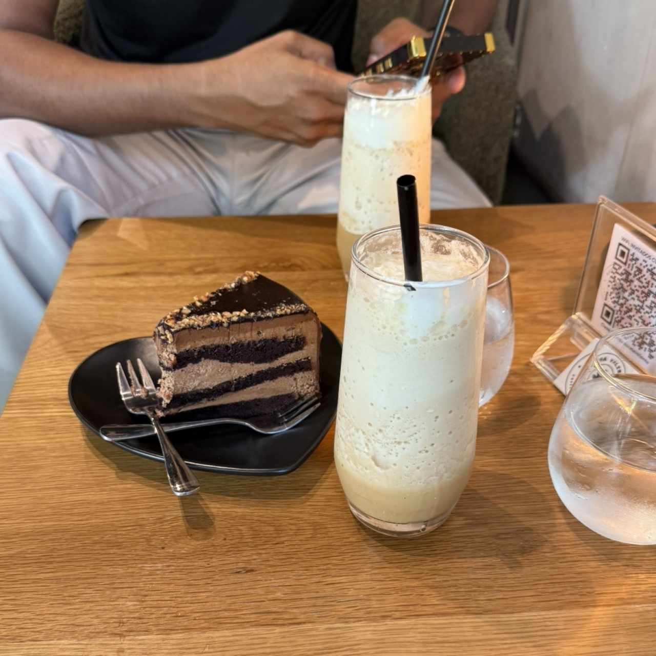 Ferrero rocher y frappes