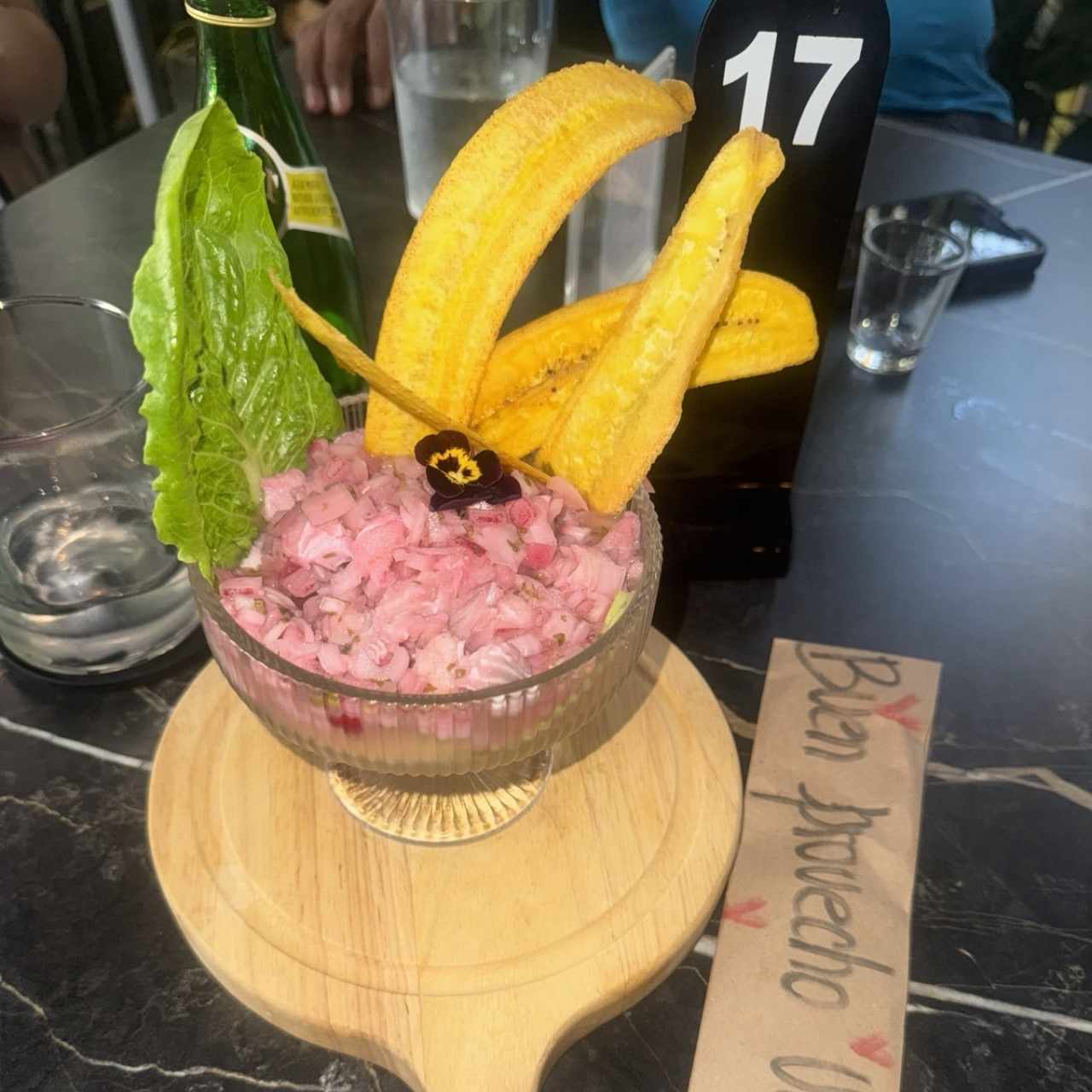 Ceviche de corvina