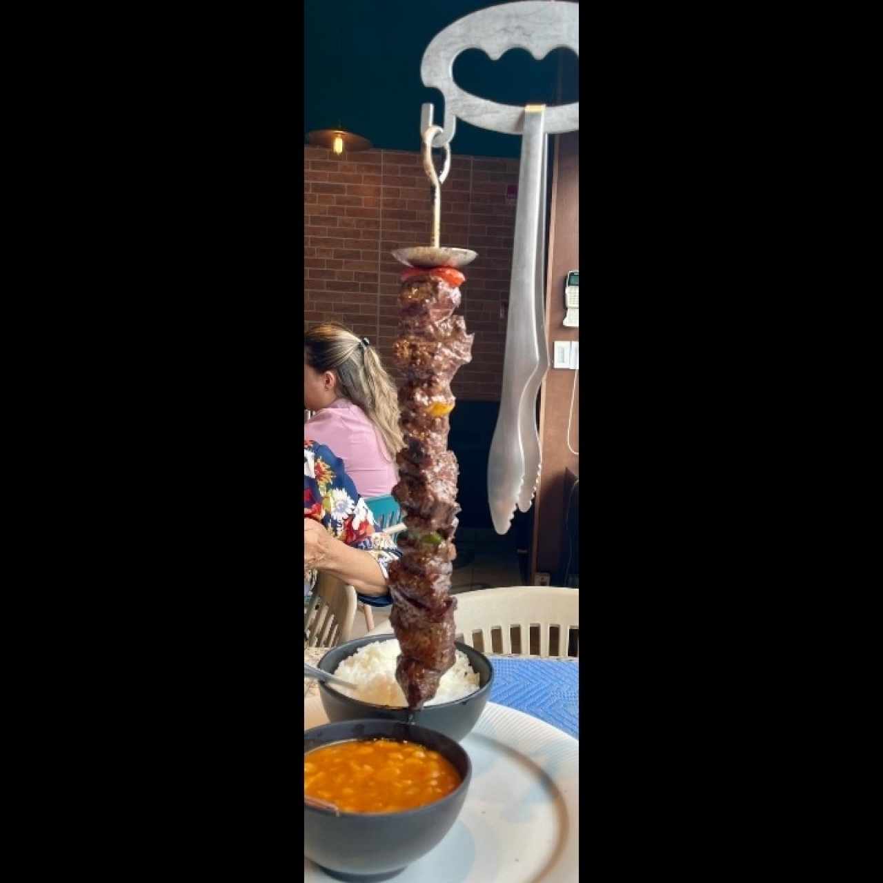 Shish Kabab De Carne