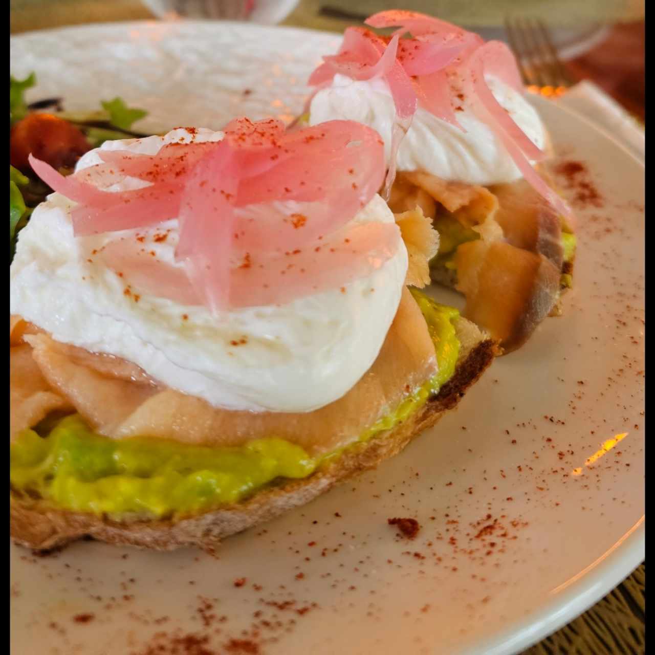 Salmon Pickled Onion