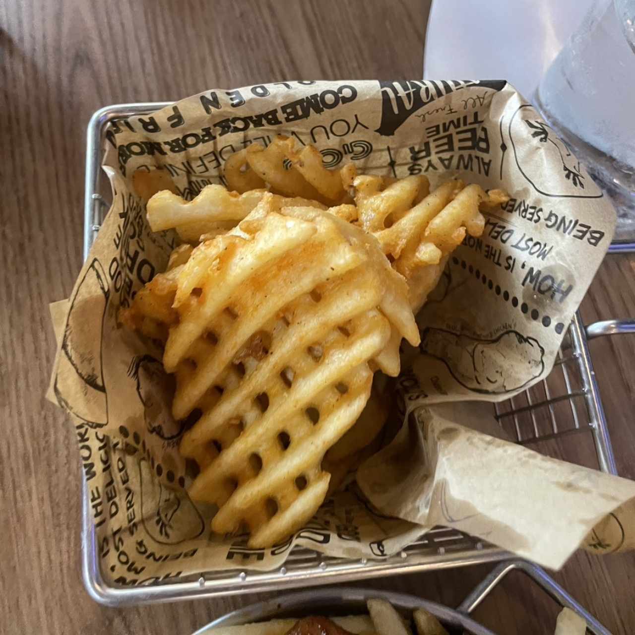 Waffles fries