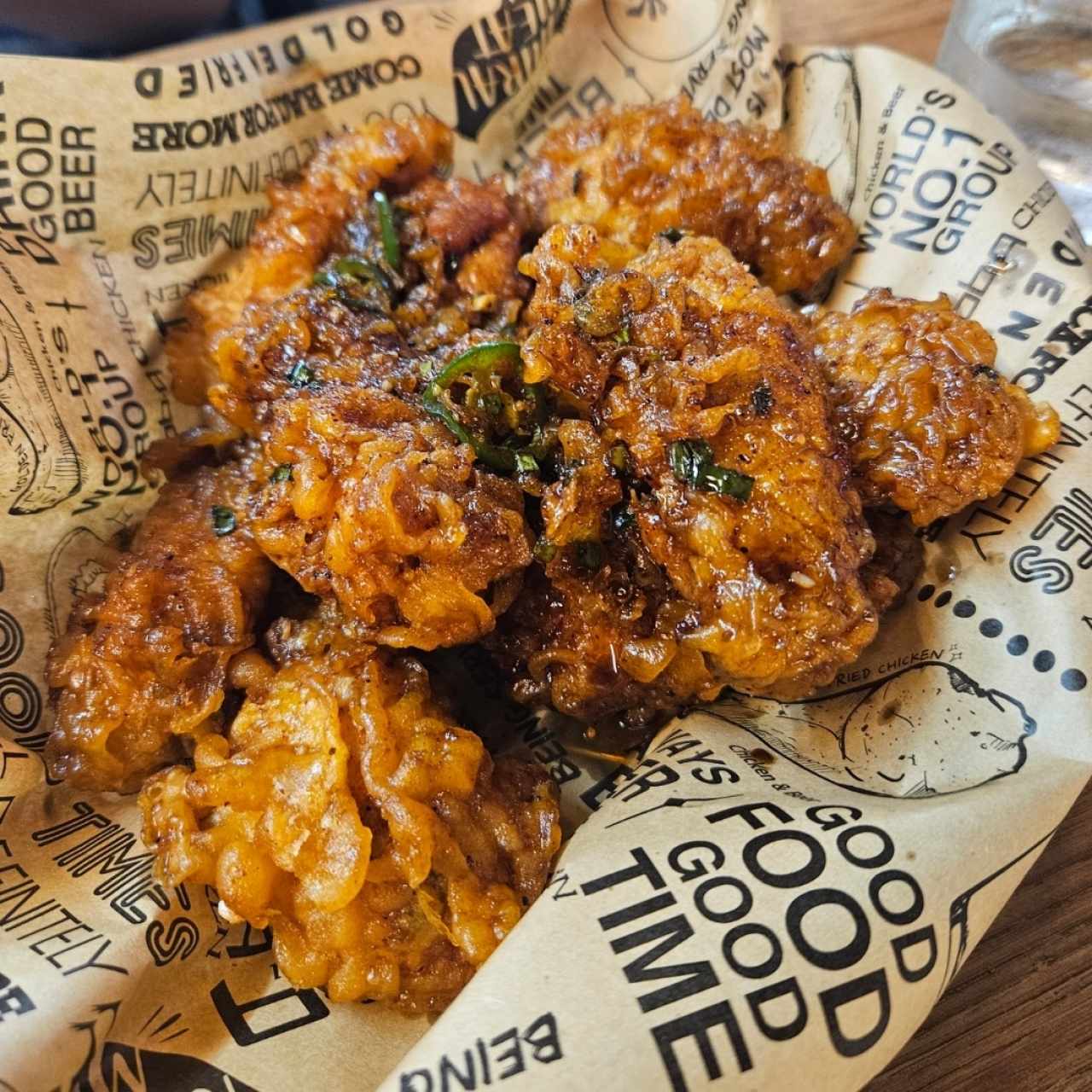 Gangnam style wings