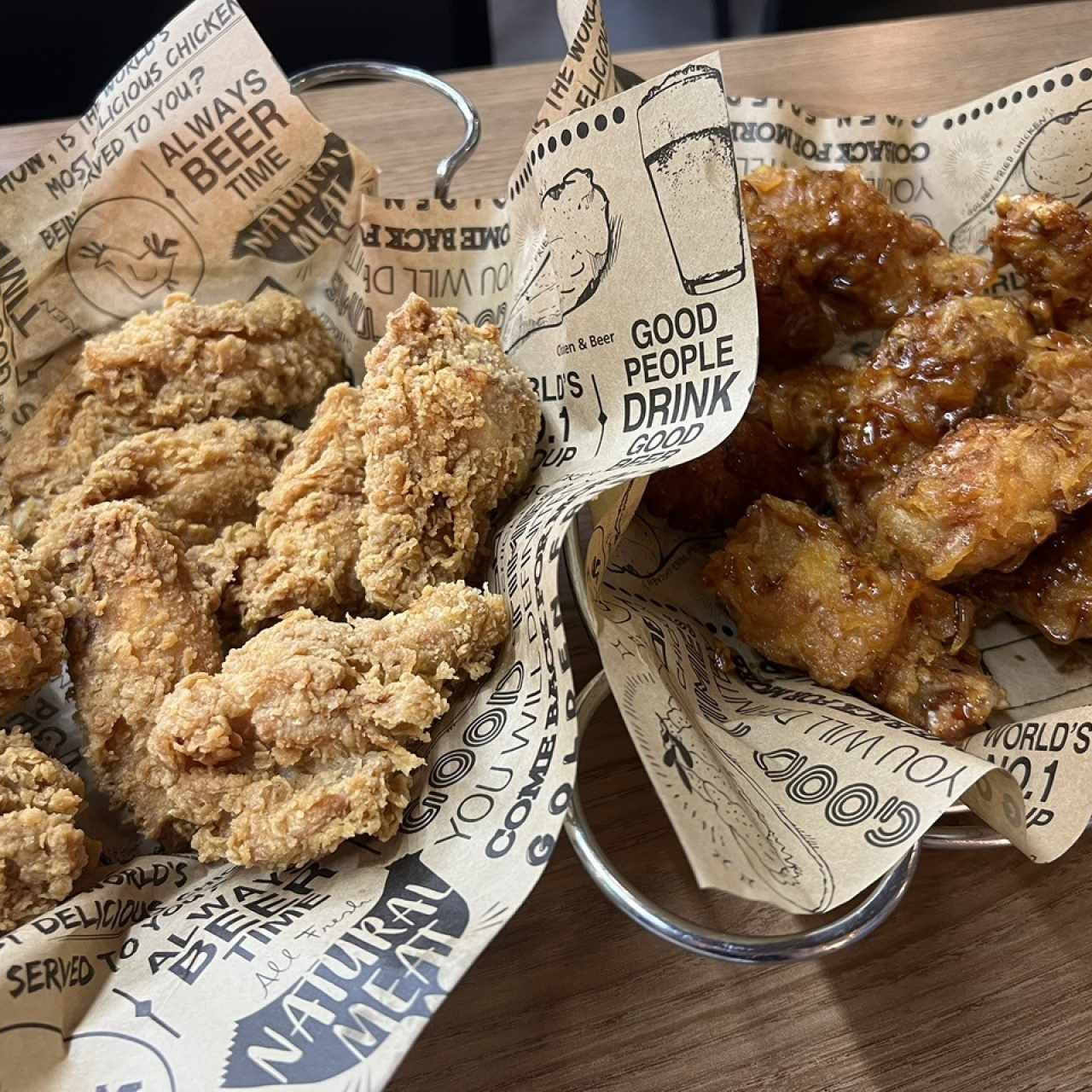 Golden Spicy Original & Soy Garlic