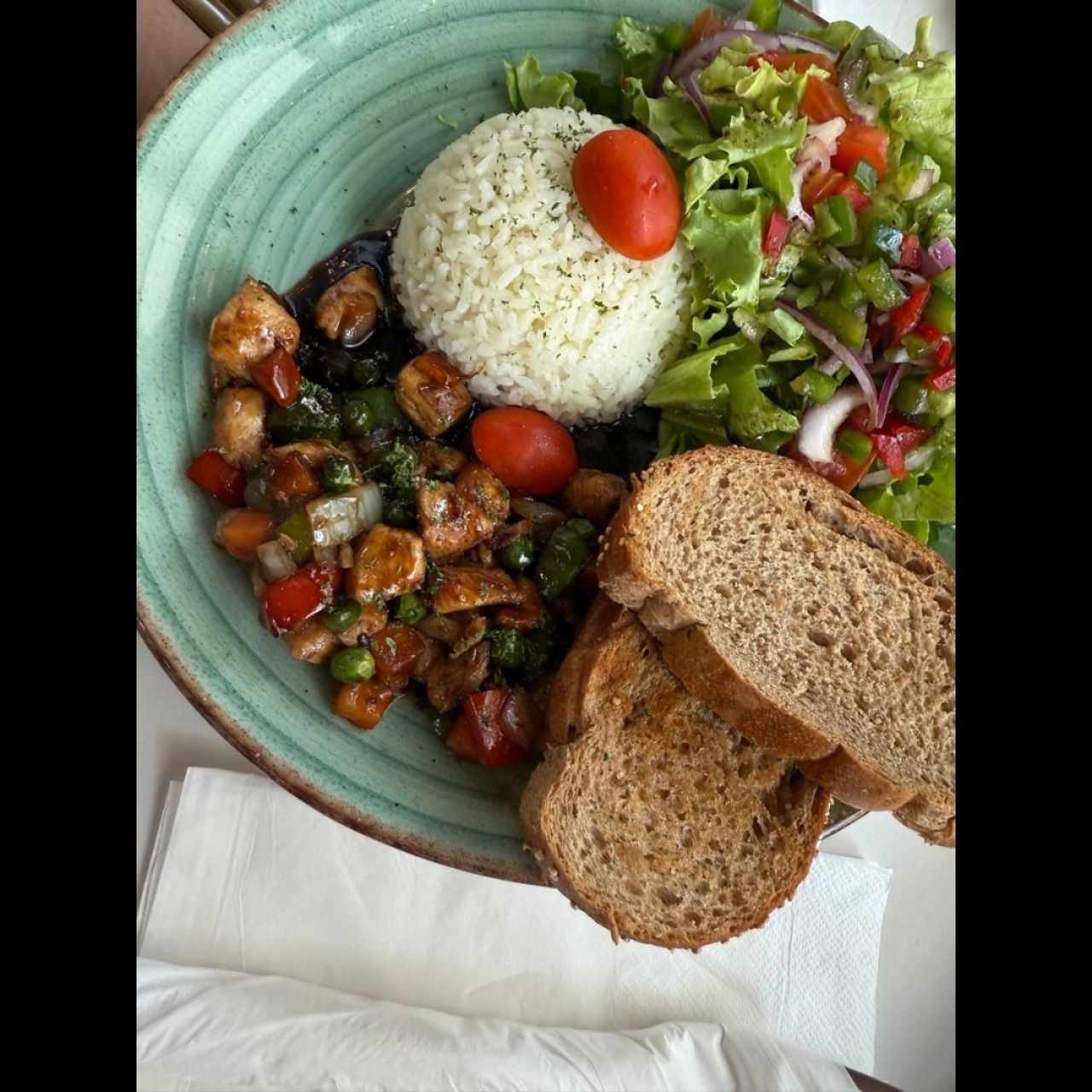 pollo teriyaki 