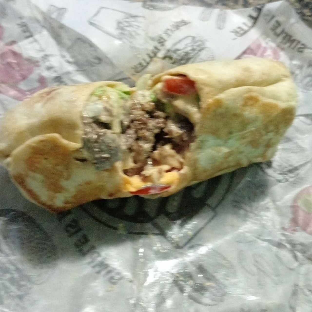 Burger wrap