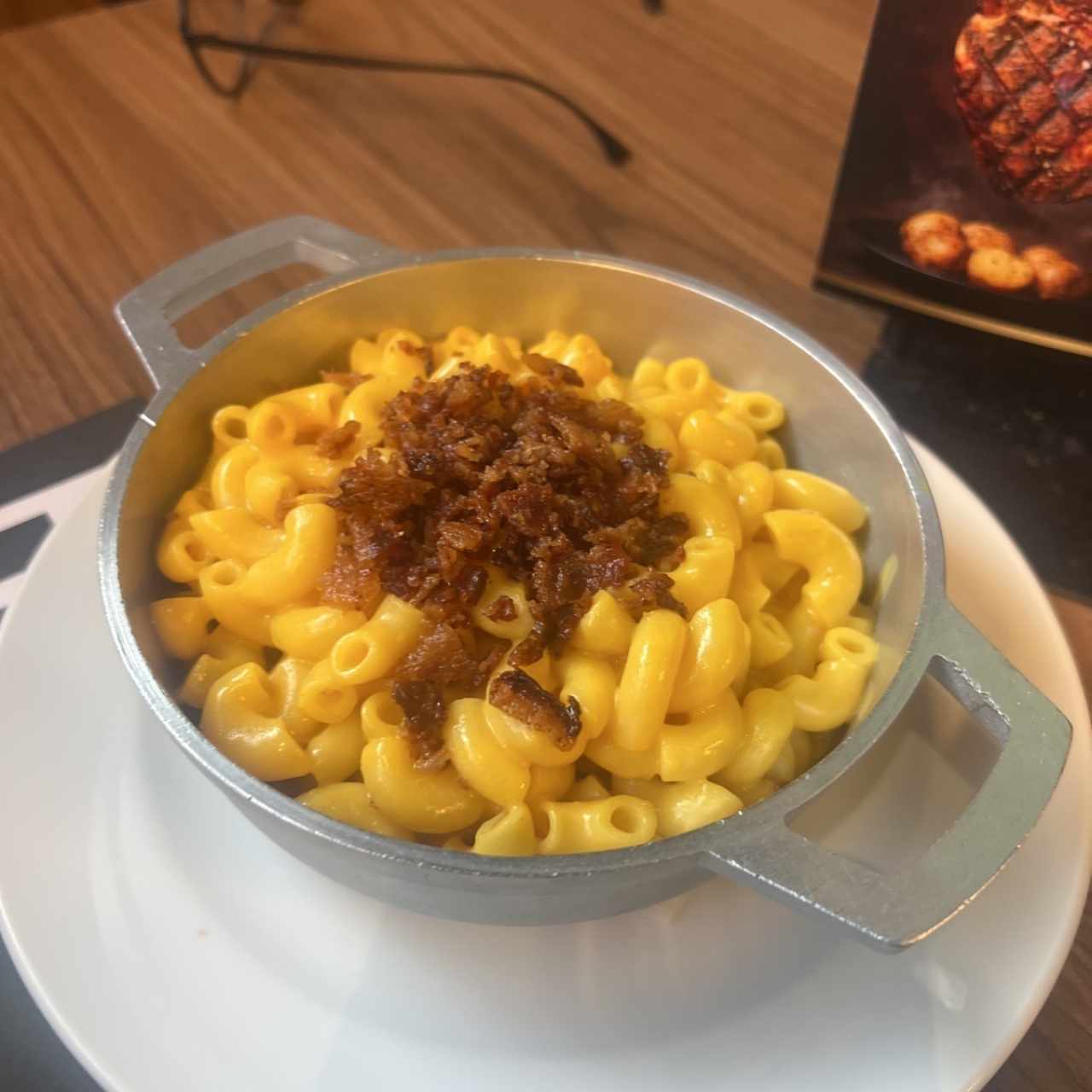 MAC Y CHEESE DE POLLO *OPCIÓN CON CARNE