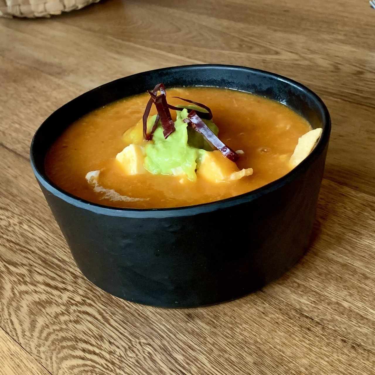 Entradas - Sopa de Tortilla