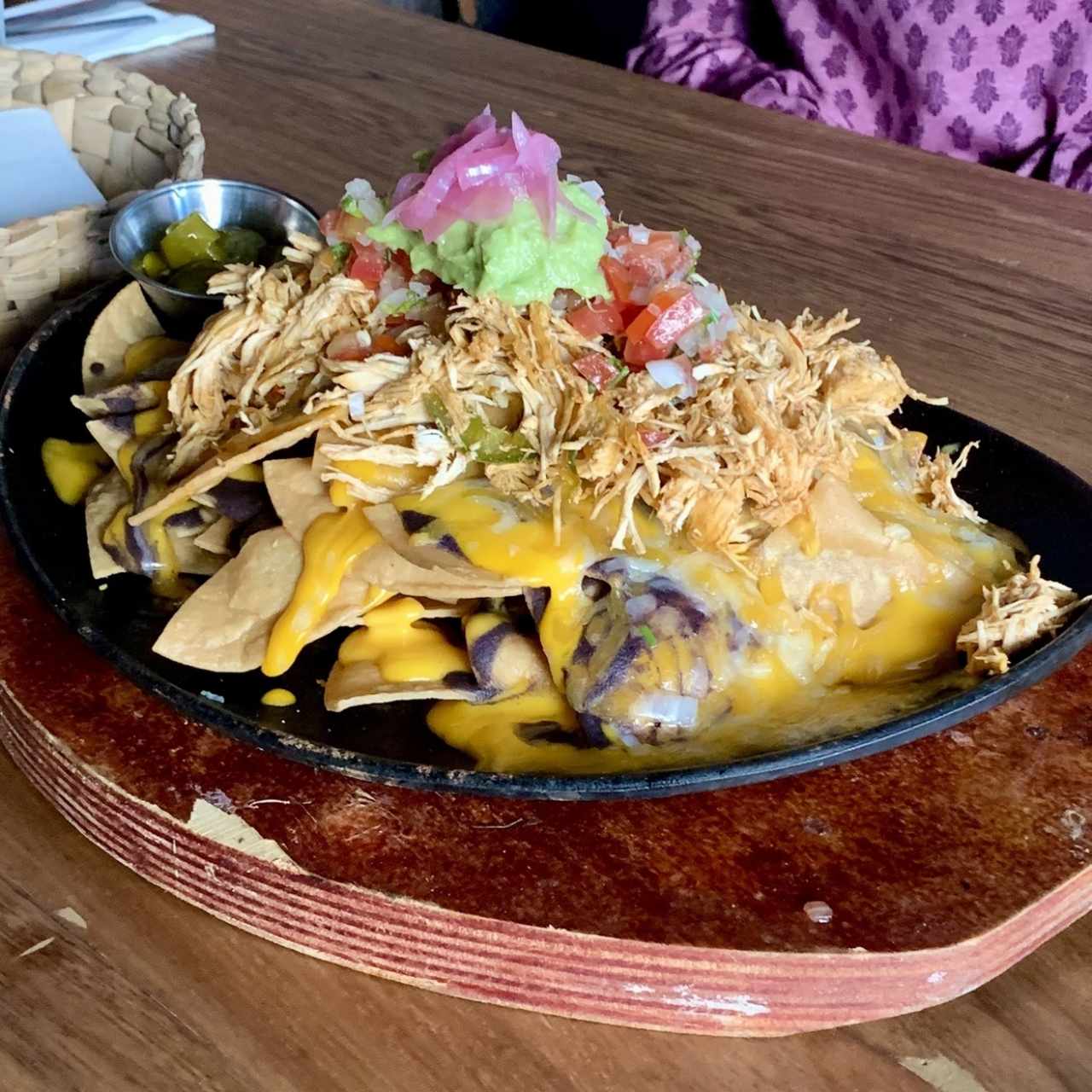 Entradas - Nachos con Pollo