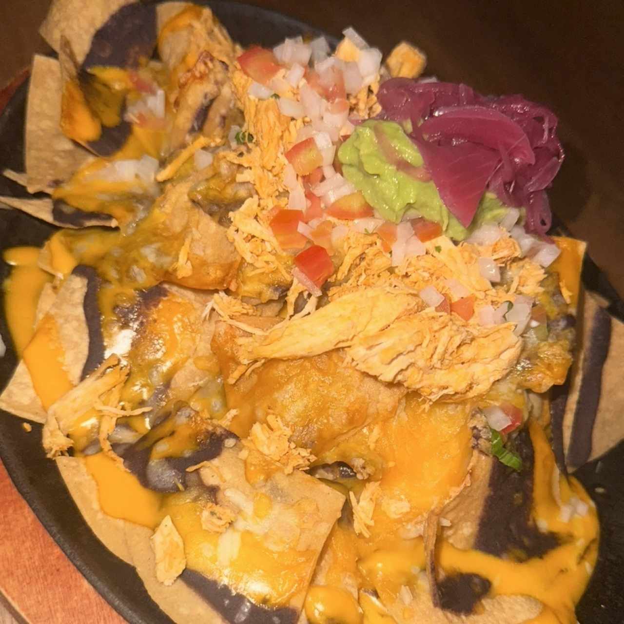 Entradas - Nachos con Pollo