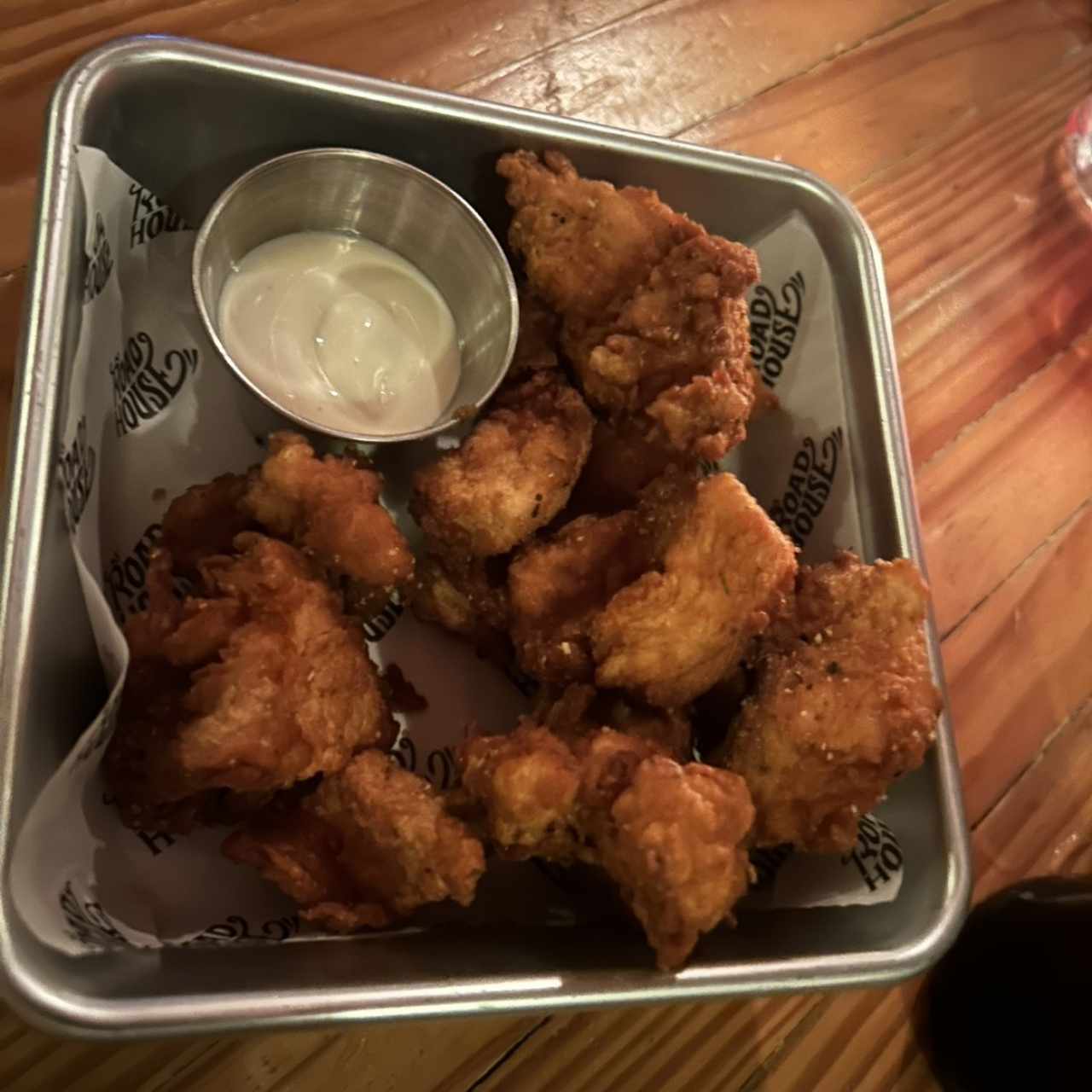 Chicharrón de Pollo con Salsa Ranch