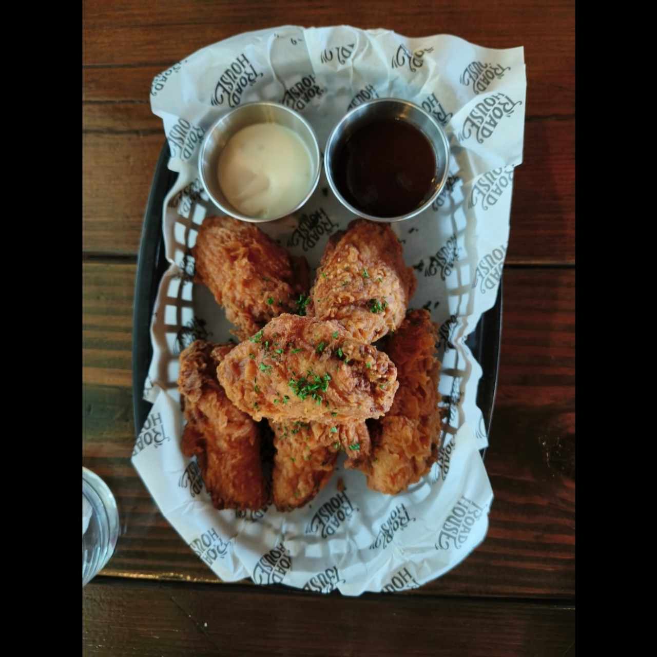 Alitas de Pollo Roadhouse,Con Salsa Spicy
