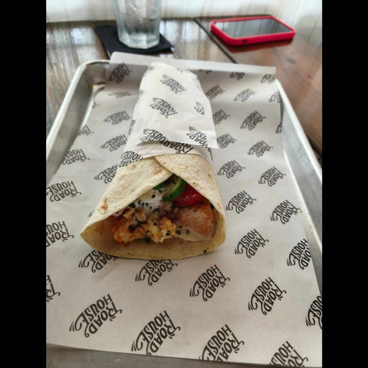 wrap de pollo