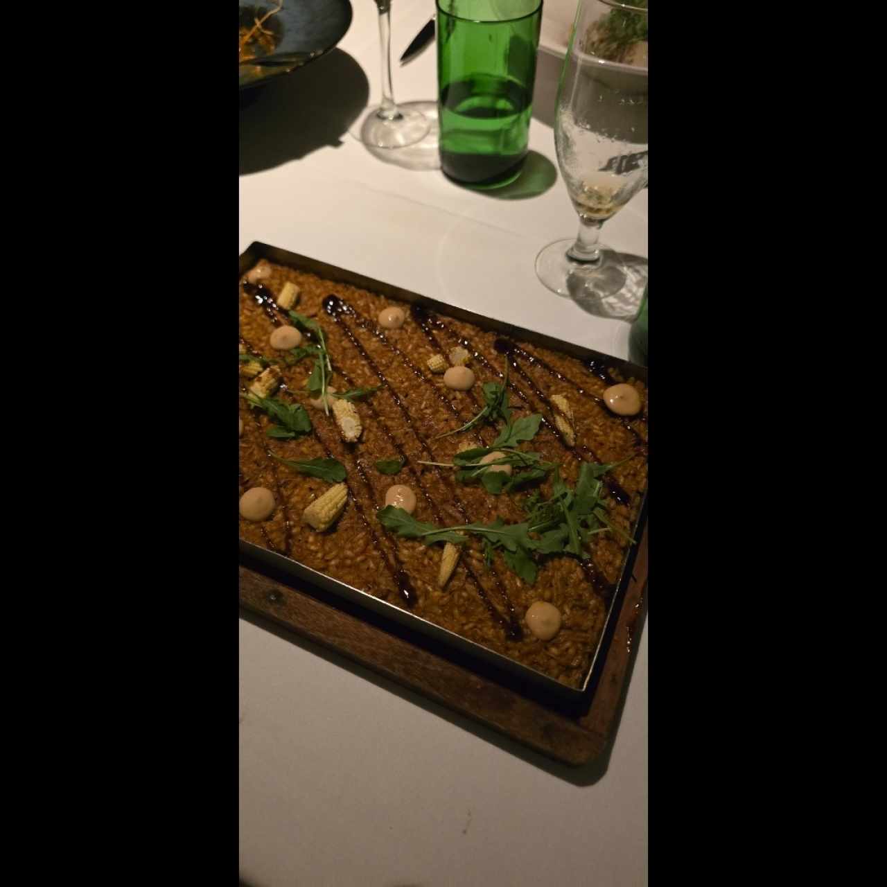 arroz de pato al pedro ximenez 