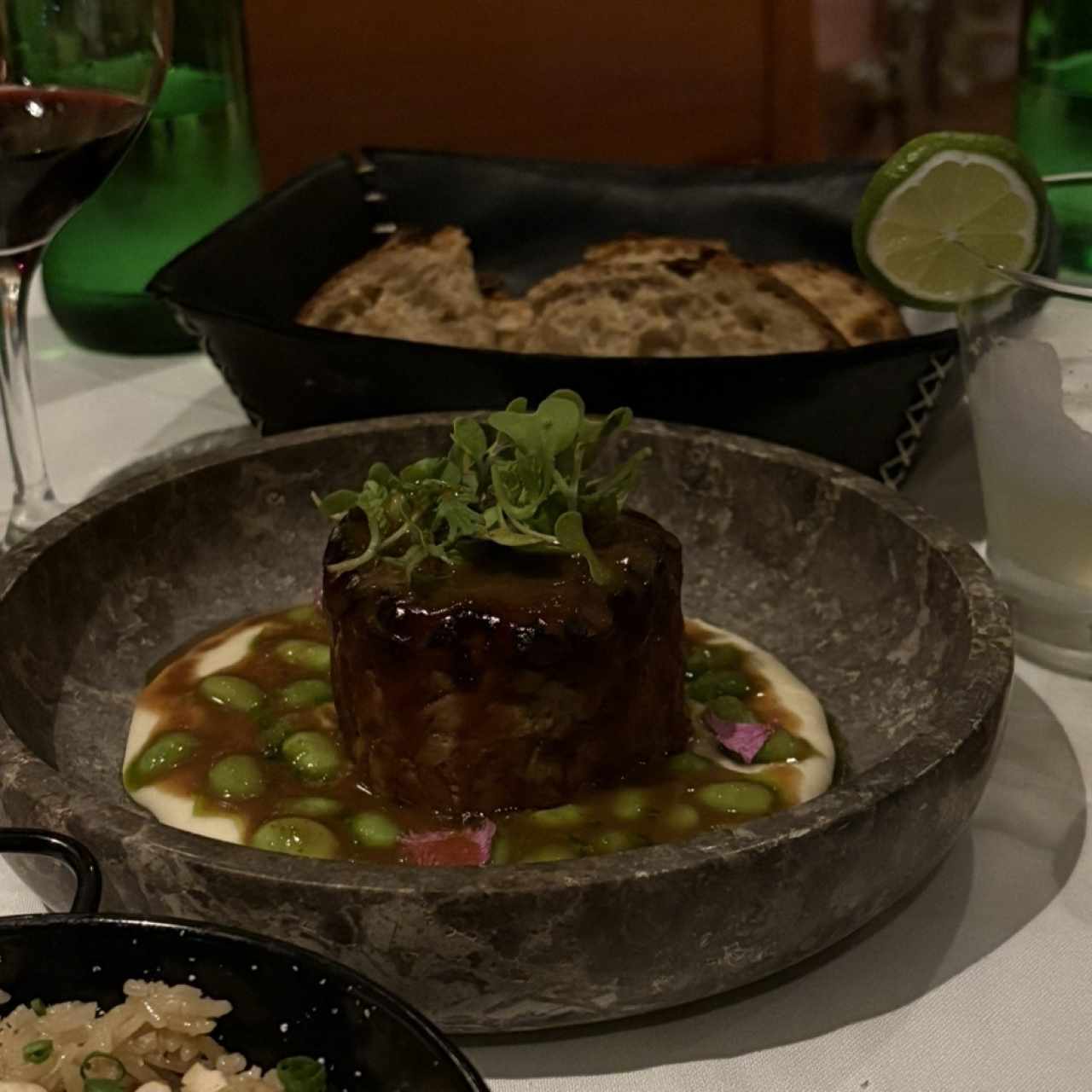 ESPECIAL DEL CHEF Y ARROZ CON ESPECIAS Y ALMENDRAS