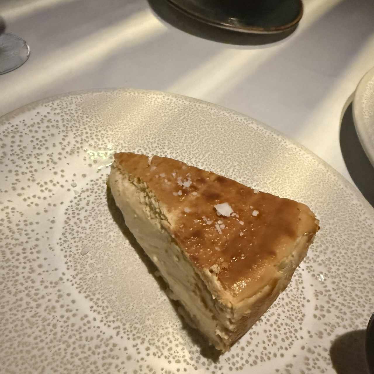 TARTA VASCA "DULCE DE LECHE Y SAL MARINA"