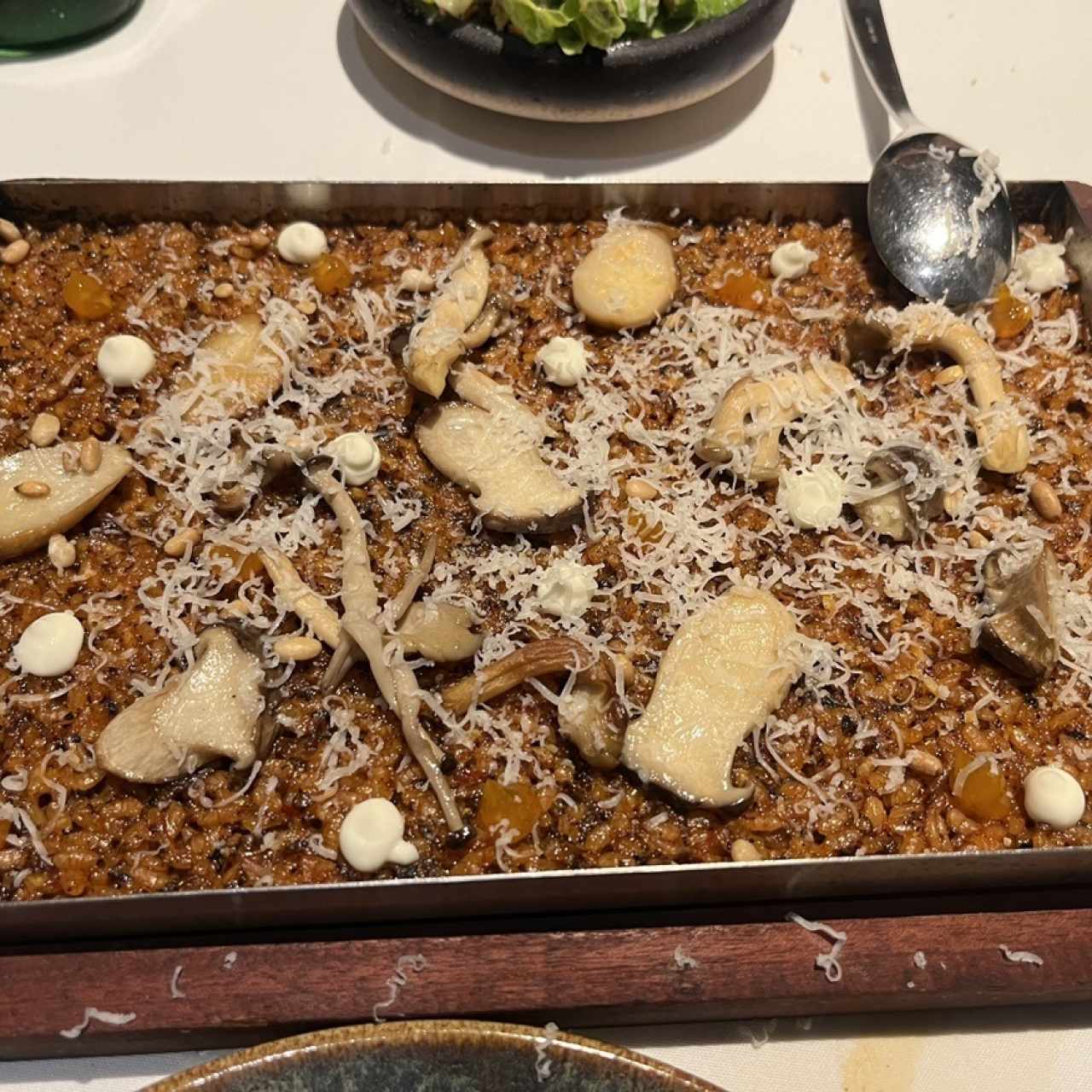 Risoto de hongoa