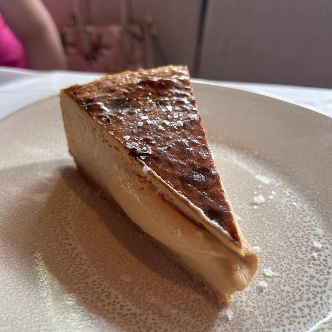 Tarta Vasca de dulce de leche