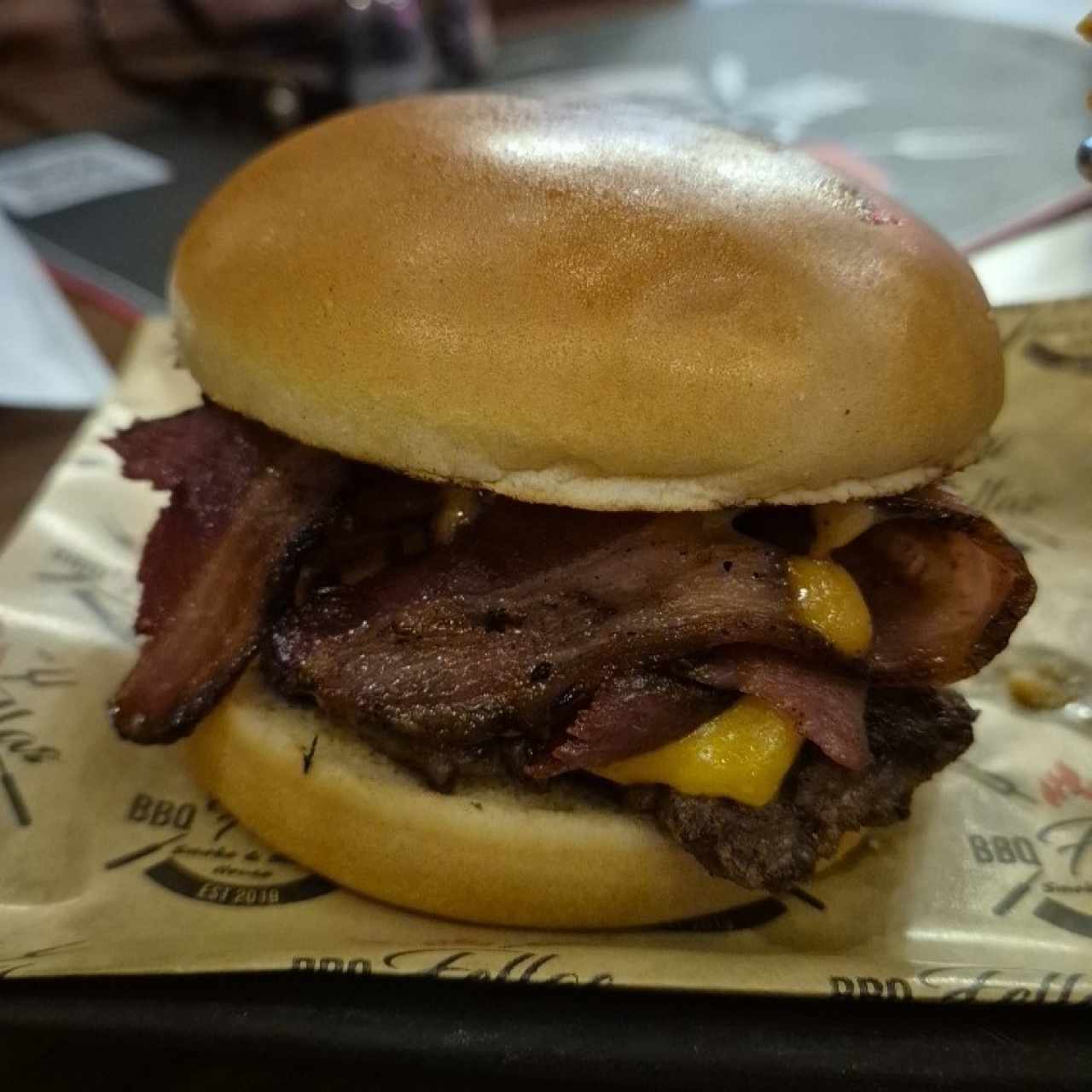 sencilla con bacon