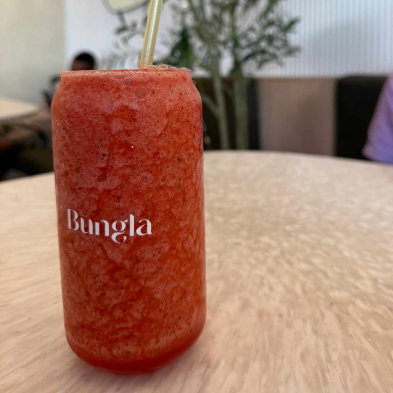 Bebida de fresa 